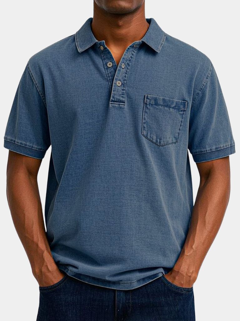 Lauge™ Bethlehem Blues Polo Shirt