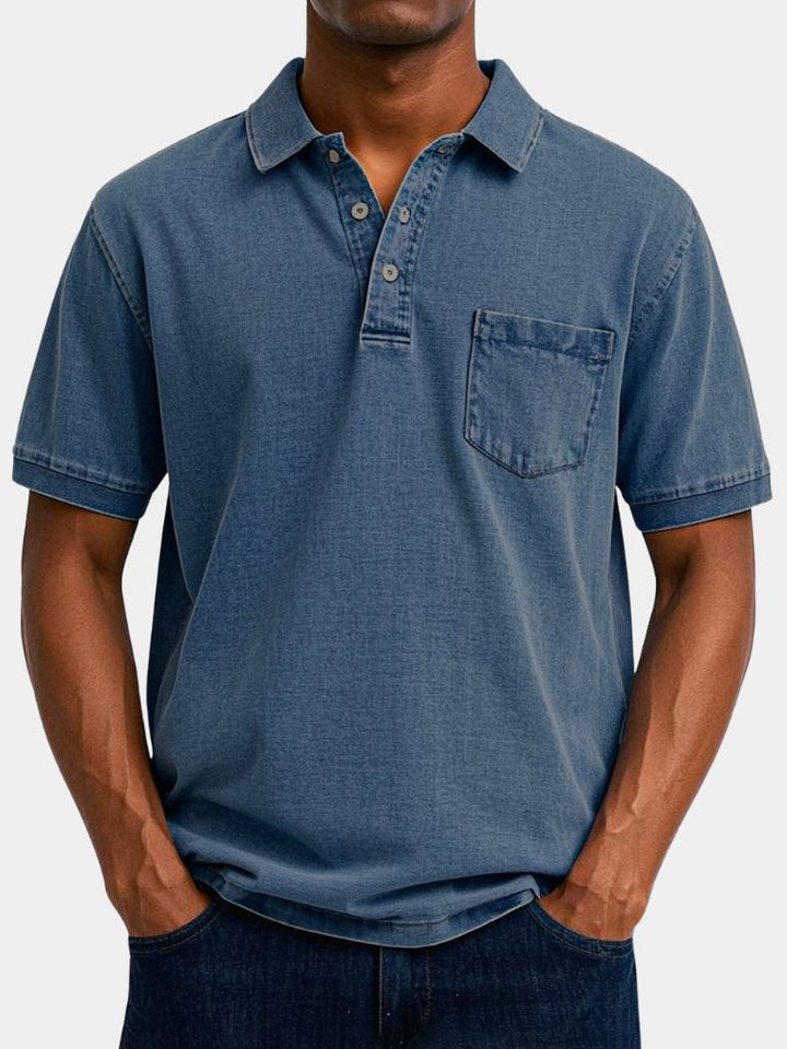 Lauge™ Bethlehem Blues Polo Shirt