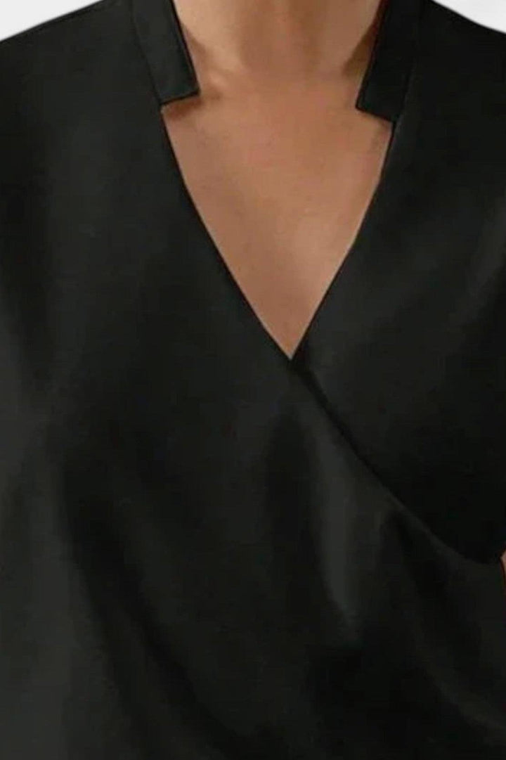 Laura | Mønstret Ærmeløs Bluse