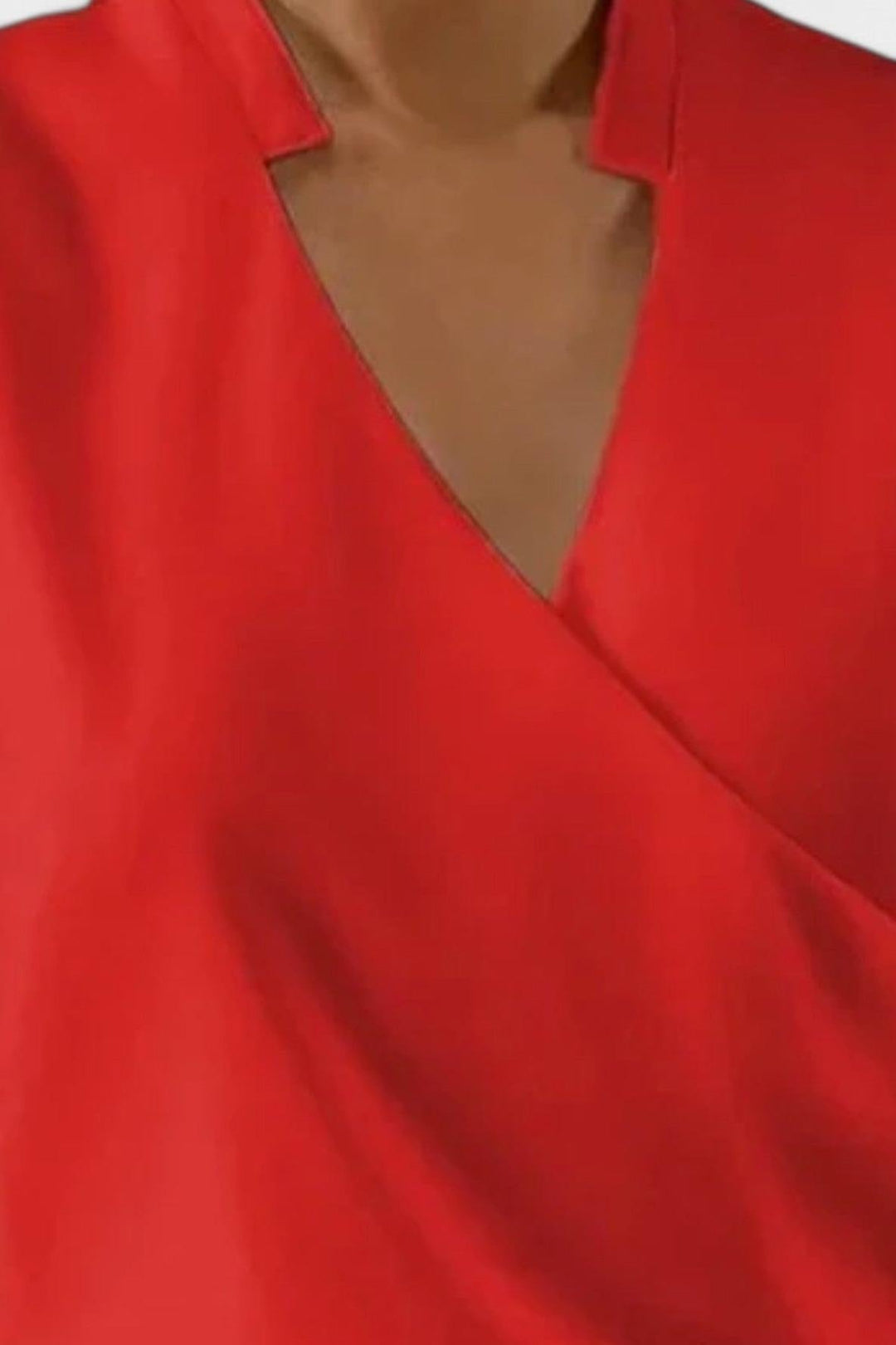 Laura | Mønstret Ærmeløs Bluse