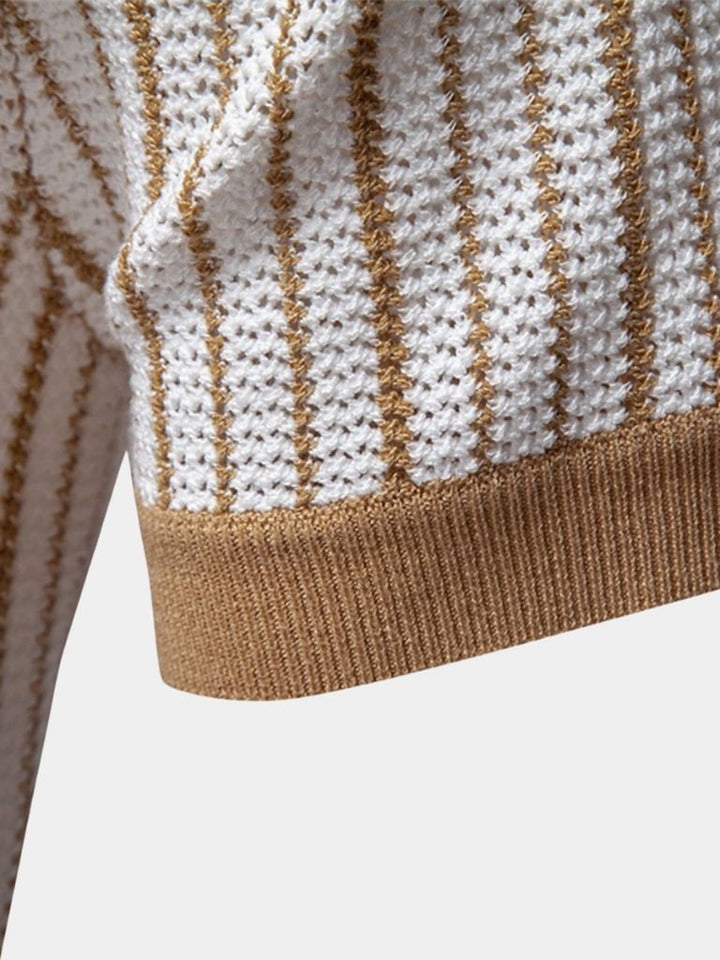 Laurits™ | Striped Knit Polo