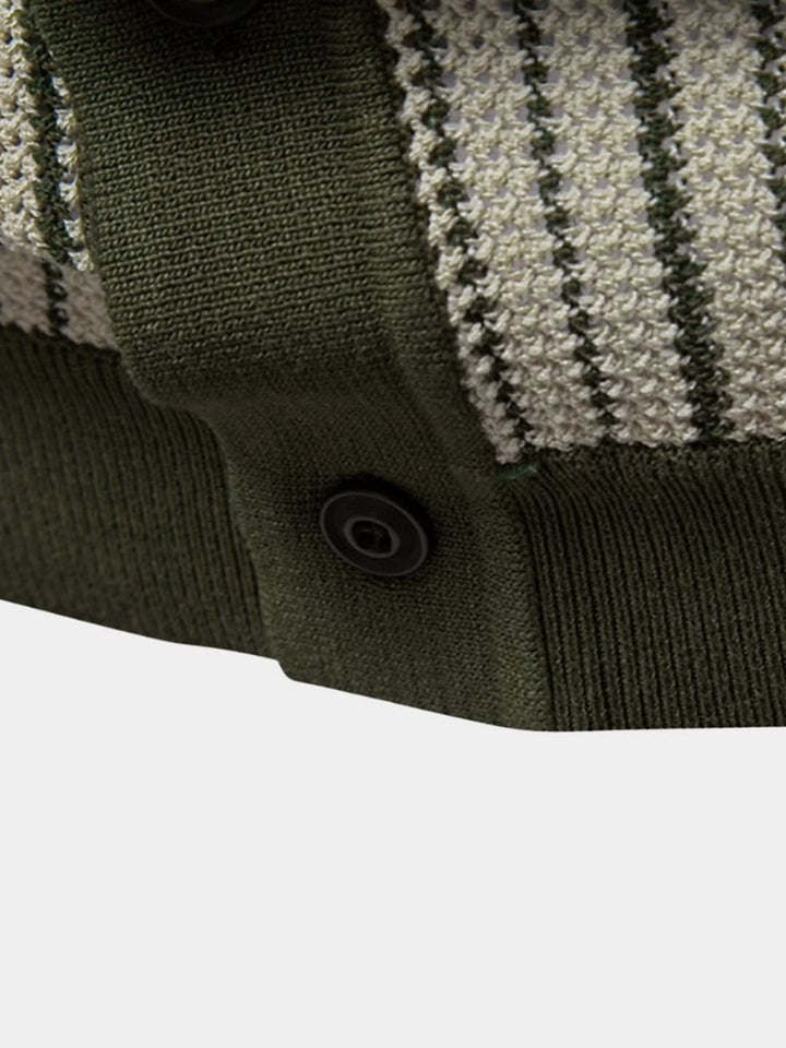 Laurits™ | Striped Knit Polo