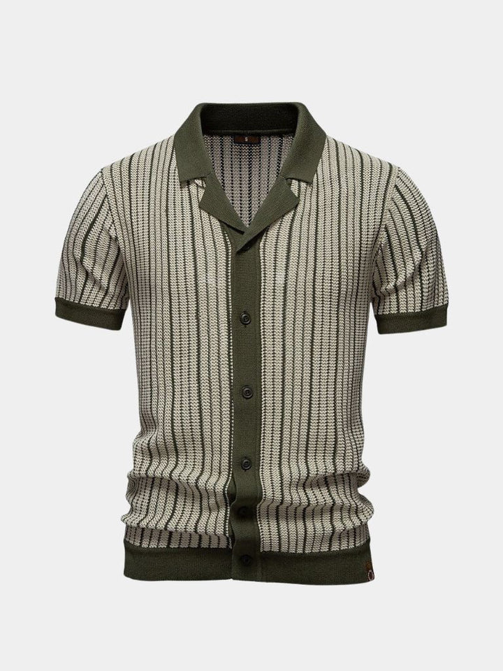 Laurits™ | Striped Knit Polo