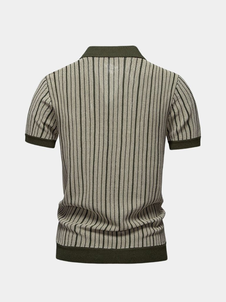 Laurits™ | Striped Knit Polo