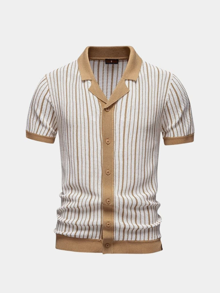 Laurits™ | Striped Knit Polo