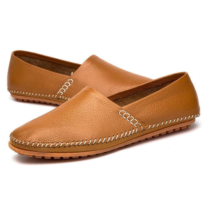 Lette Læder Slip-Ons