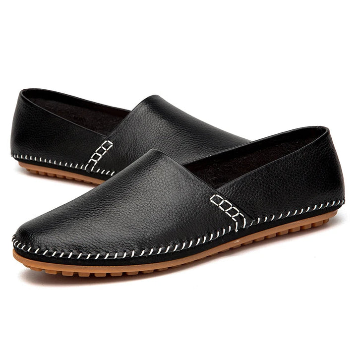 Lette Læder Slip-Ons