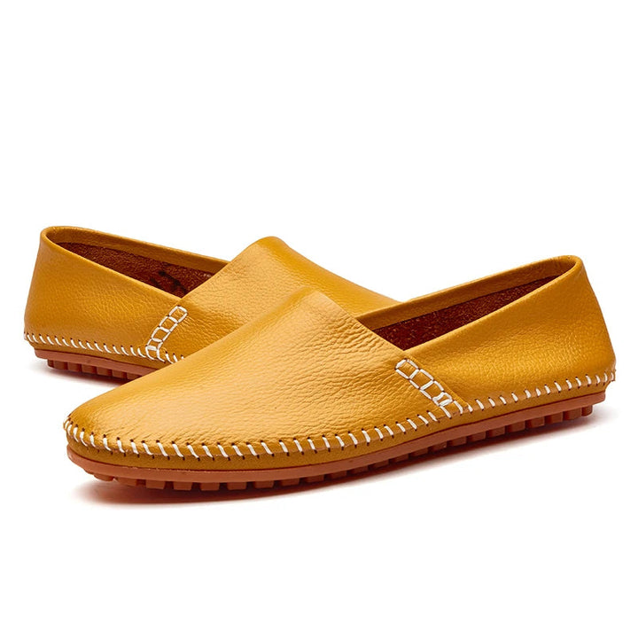 Lette Læder Slip-Ons