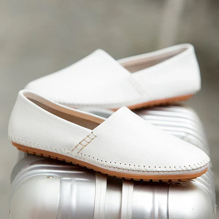 Lette Læder Slip-Ons