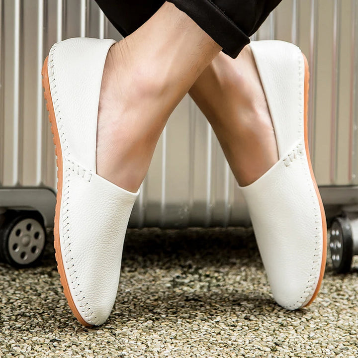 Lette Læder Slip-Ons