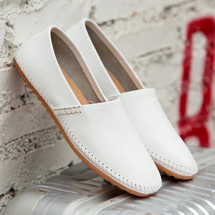 Lette Læder Slip-Ons
