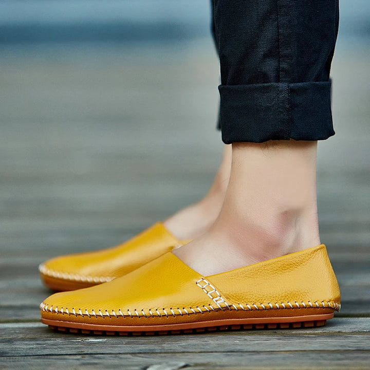 Lette Læder Slip-Ons