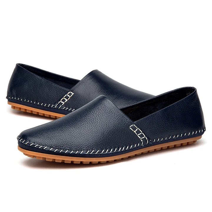 Lette Læder Slip-Ons