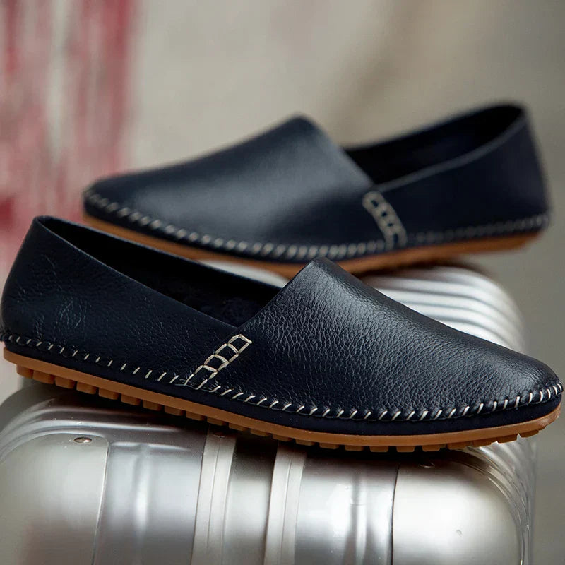 Lette Læder Slip-Ons