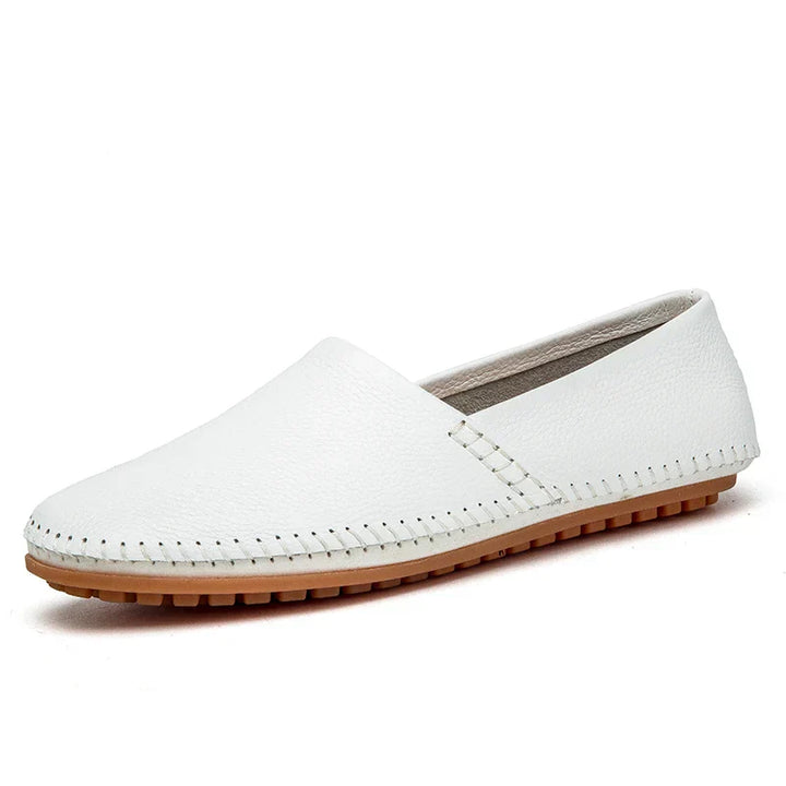 Lette Læder Slip-Ons