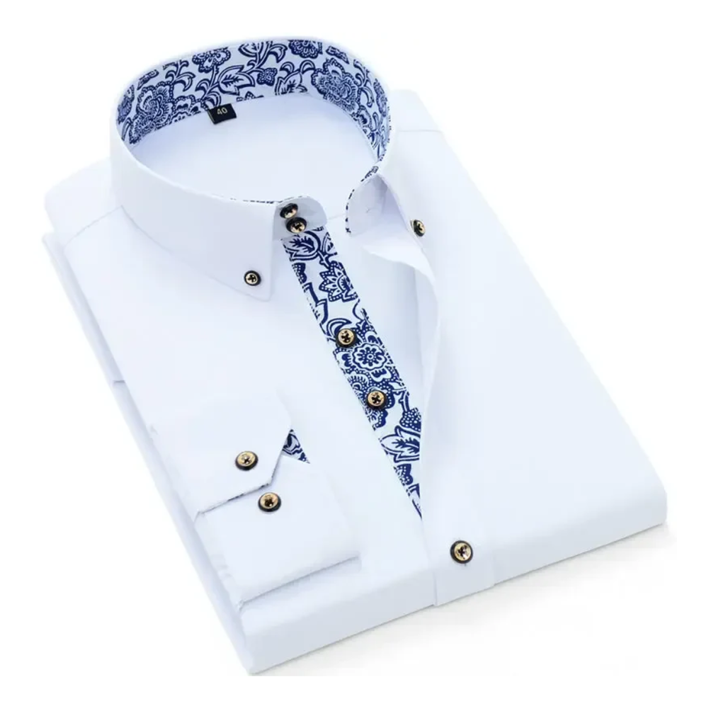 "Lodewijk™ | Klassisk Bomuldsskjorte" can be rewritten as "Lodewijk™ | Classic Cotton Shirt".