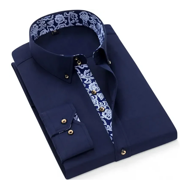 "Lodewijk™ | Klassisk Bomuldsskjorte" can be rewritten as "Lodewijk™ | Classic Cotton Shirt".