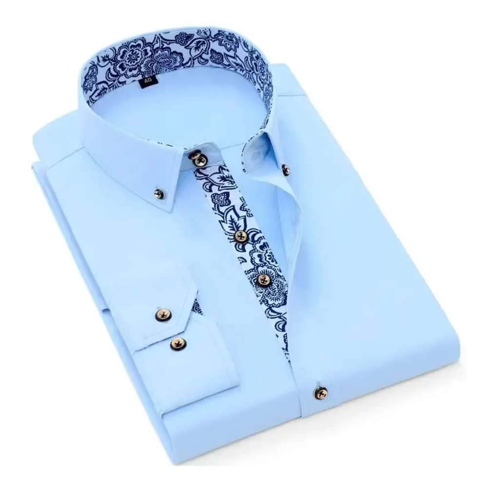 "Lodewijk™ | Klassisk Bomuldsskjorte" can be rewritten as "Lodewijk™ | Classic Cotton Shirt".