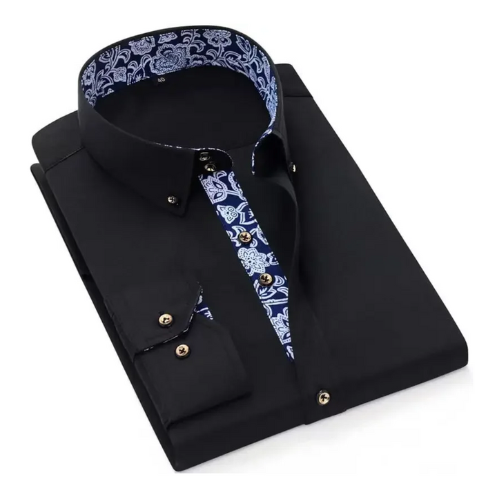 "Lodewijk™ | Klassisk Bomuldsskjorte" can be rewritten as "Lodewijk™ | Classic Cotton Shirt".