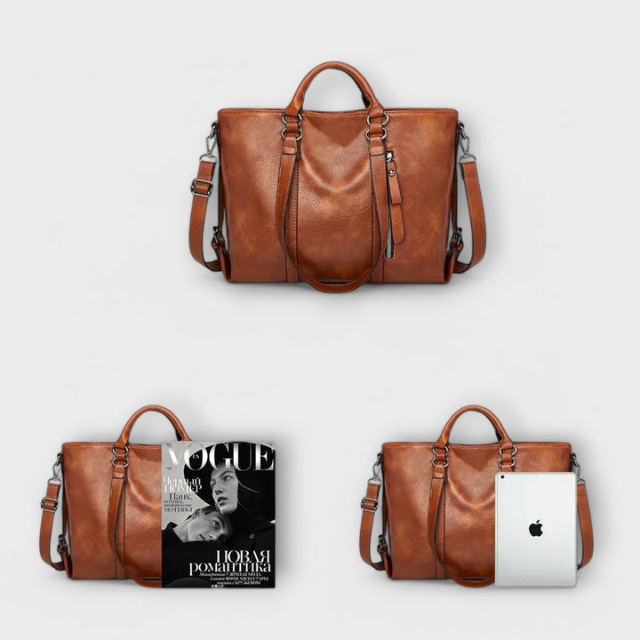 Olivia Leather Bag by Louise