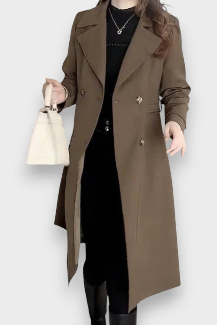 Luisa | Klassisk design trenchcoat med elegant stil