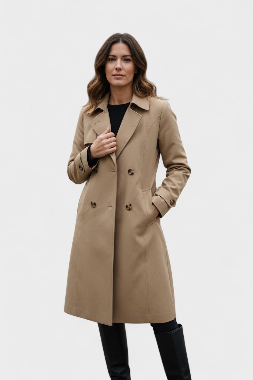 Luisa | Klassisk design trenchcoat med elegant stil