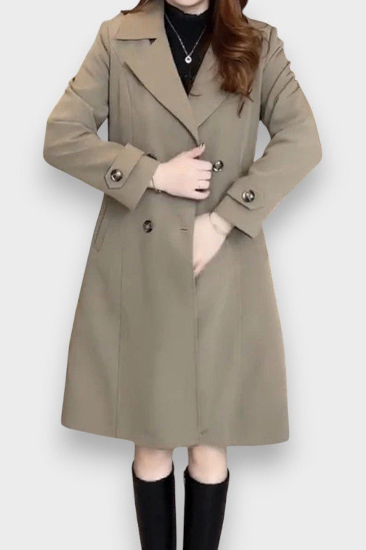 Luisa | Klassisk design trenchcoat med elegant stil