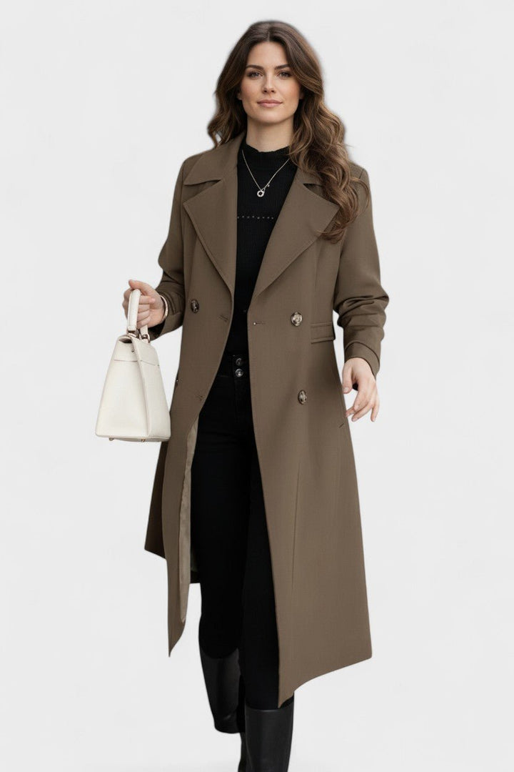 Luisa | Klassisk design trenchcoat med elegant stil