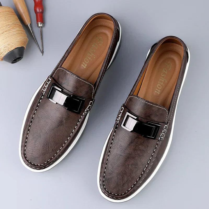 Premium Leather Loafers