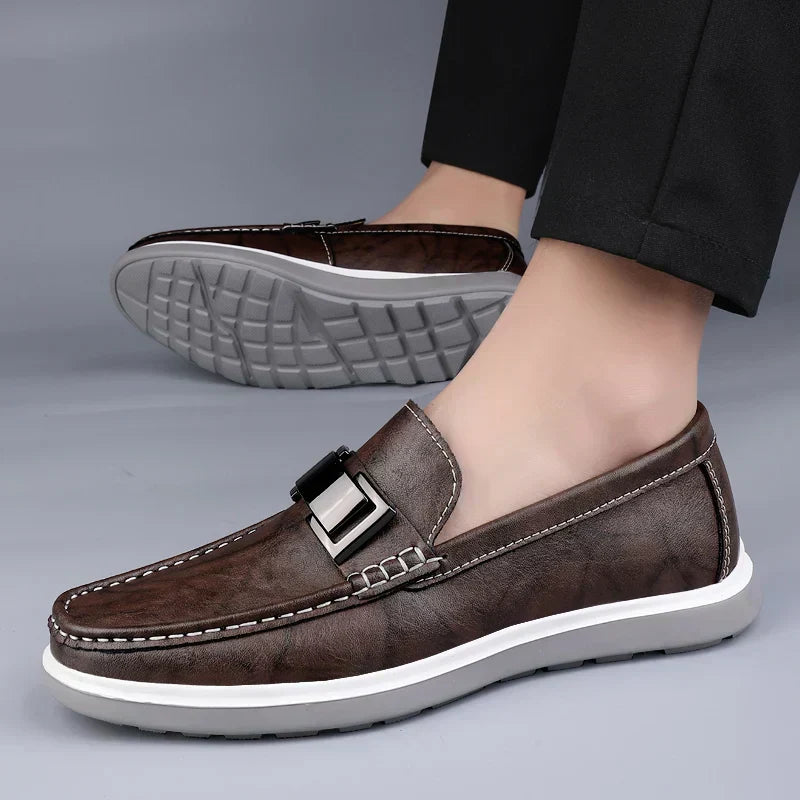 Premium Leather Loafers