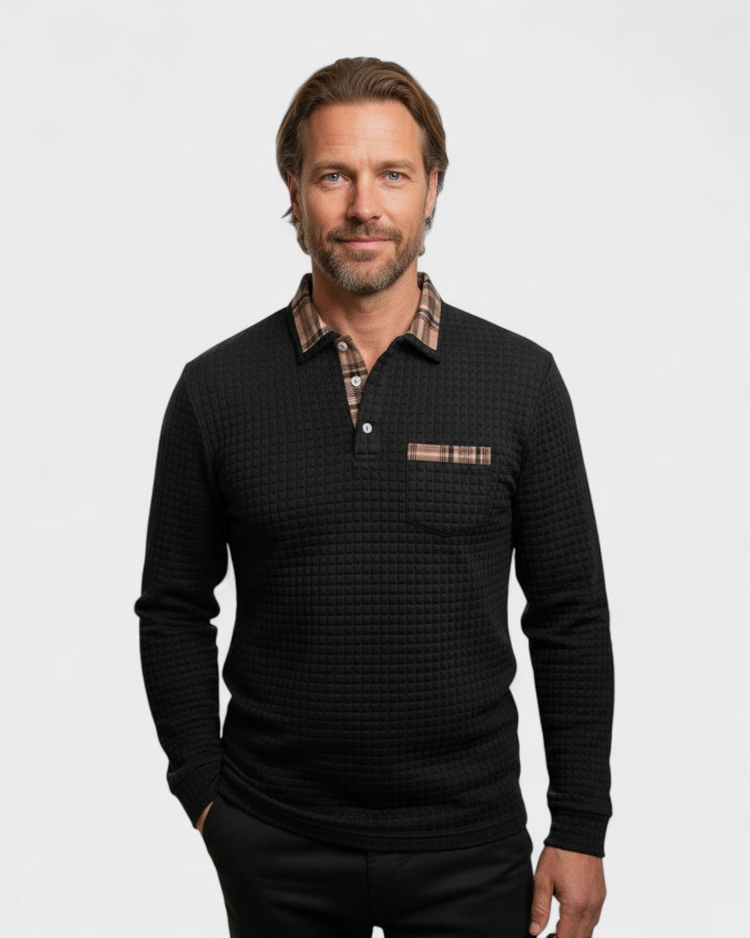 Mads™ | Striped Polo Shirt