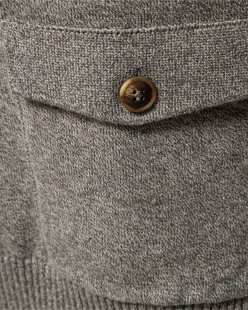 Mads™ | Strikket Bomulds Sweater