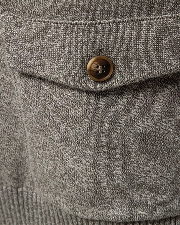 Mads™ | Strikket Bomulds Sweater