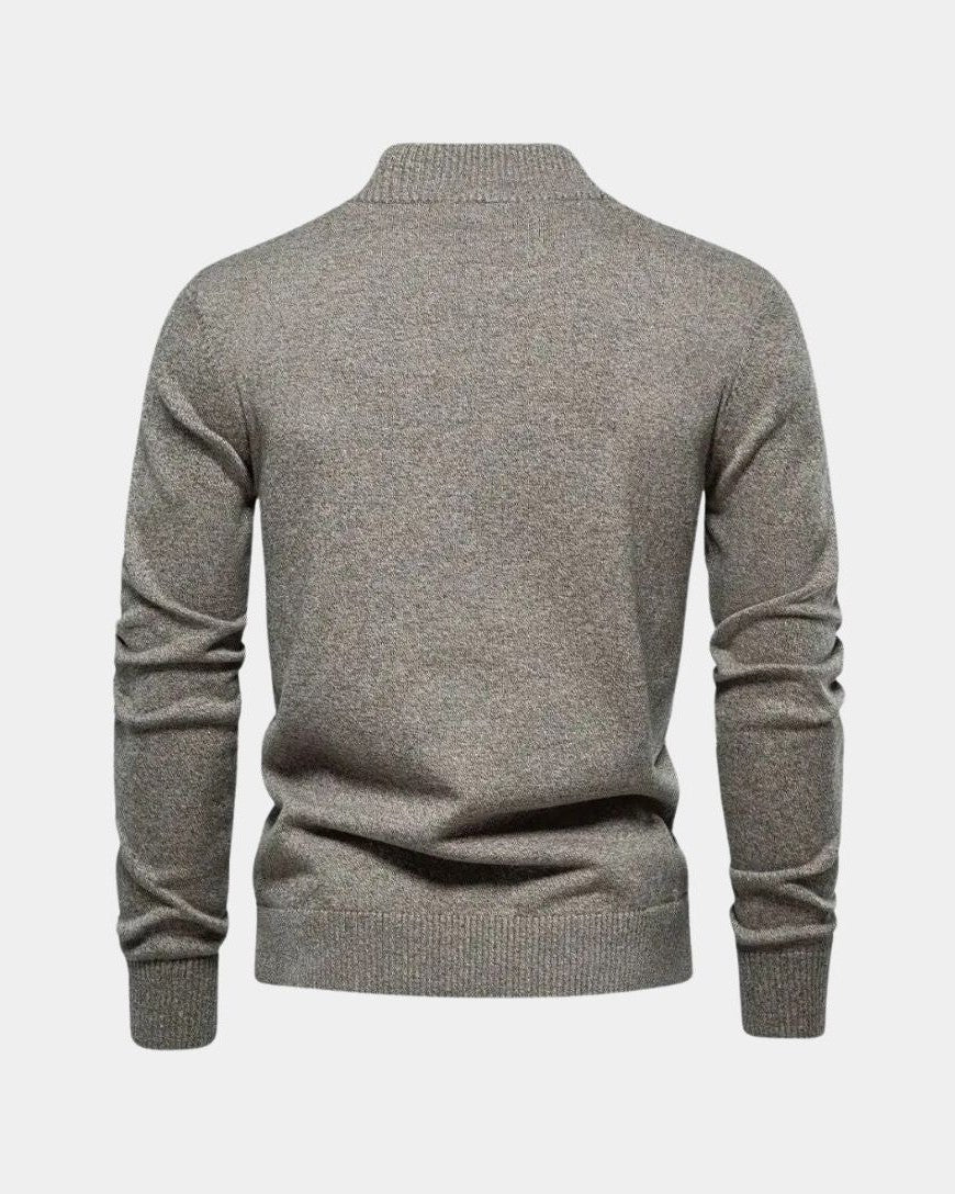 Mads™ | Strikket Bomulds Sweater