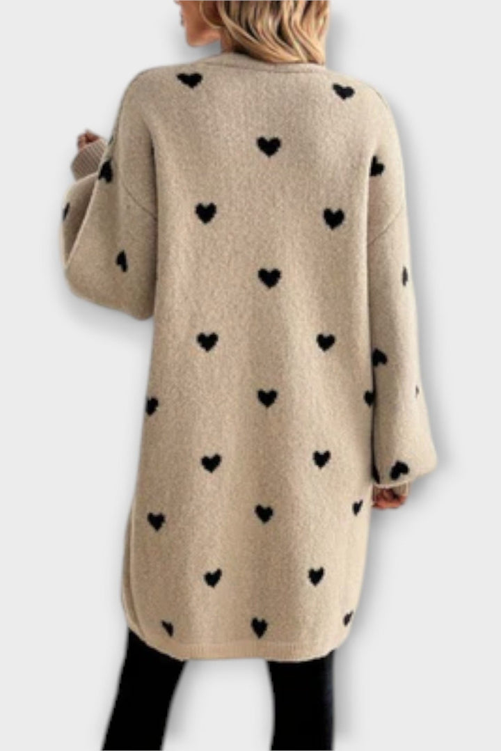 Majken | Heart Cardigan