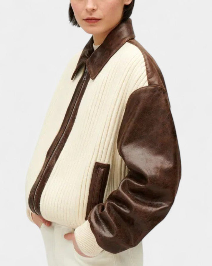 Malene | Farveblok T-shirt