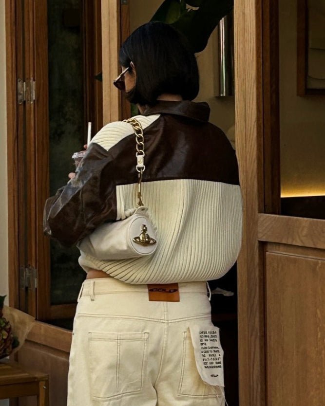 Malene | Farveblok T-shirt