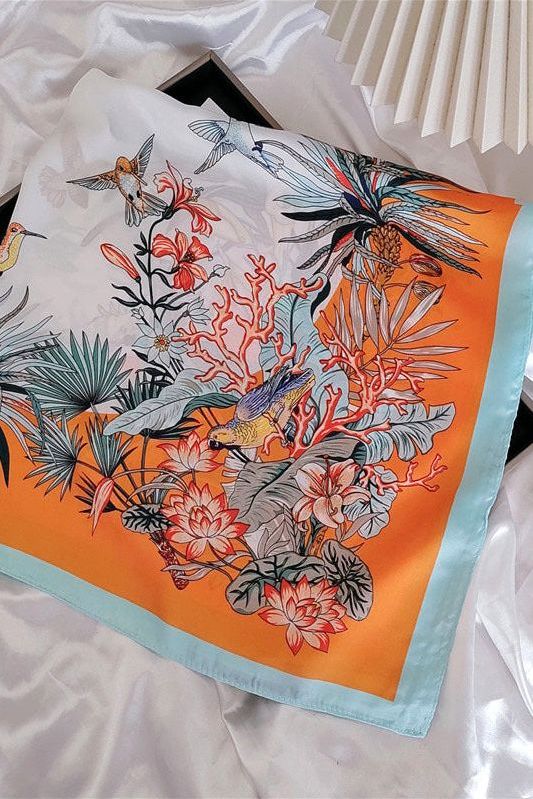 Malene | Cecile Silk Scarf
