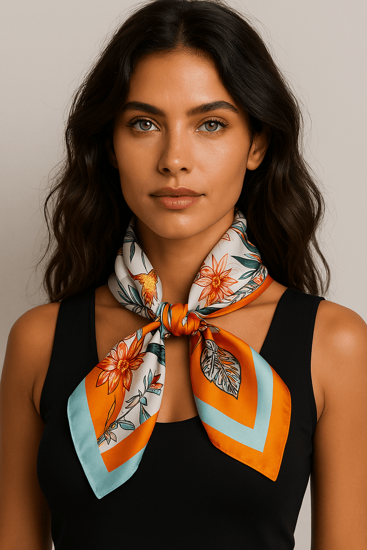 Malene | Cecile Silk Scarf