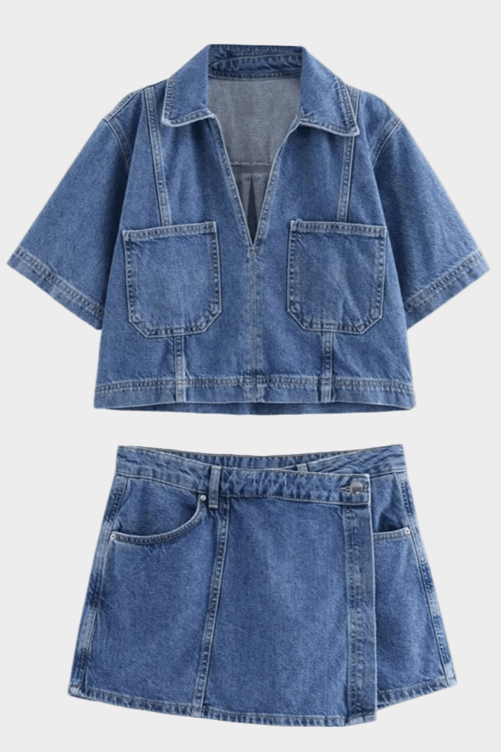 Malina | Denim Set