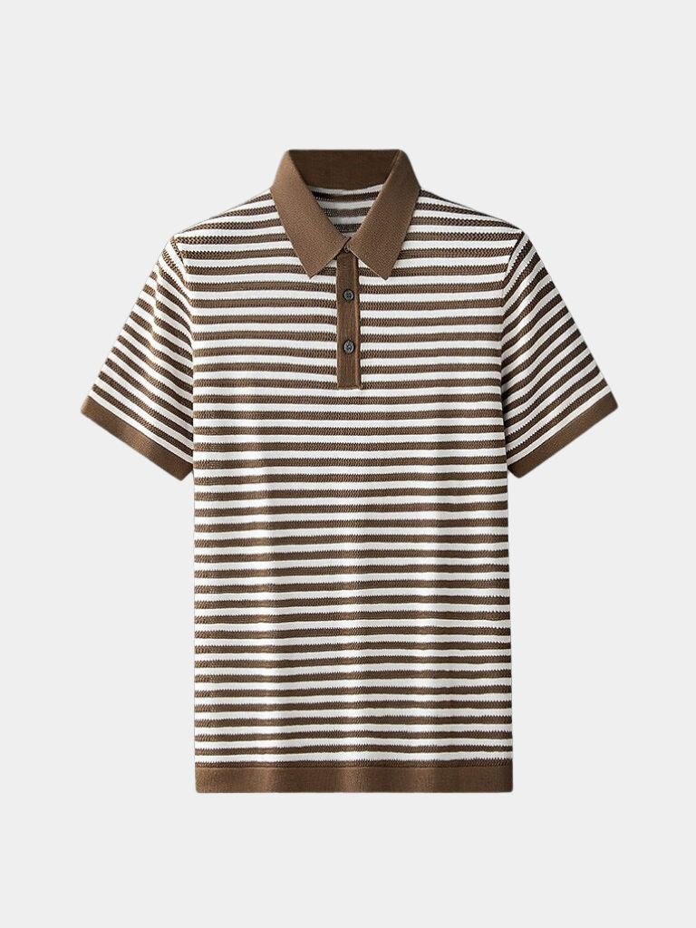 Malthe™ | Classic Striped Polo