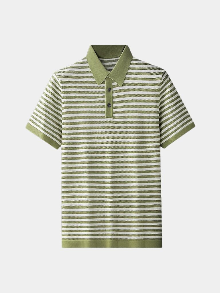 Malthe™ | Classic Striped Polo