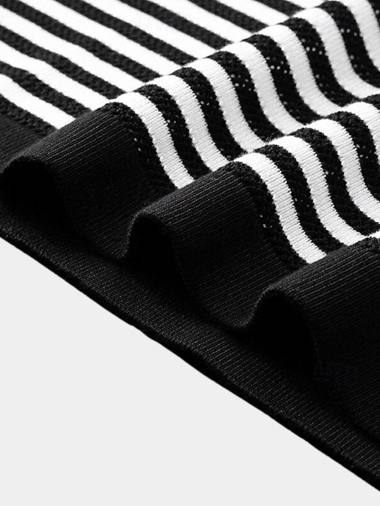 Malthe™ | Classic Striped Polo