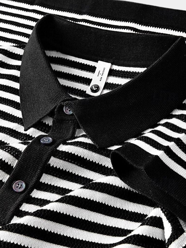 Malthe™ | Classic Striped Polo