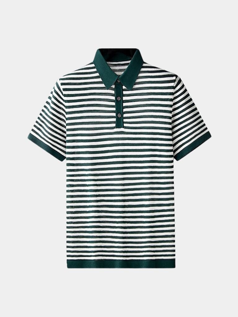 Malthe™ | Classic Striped Polo