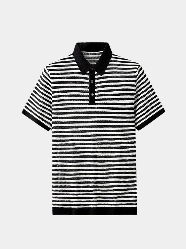 Malthe™ | Classic Striped Polo