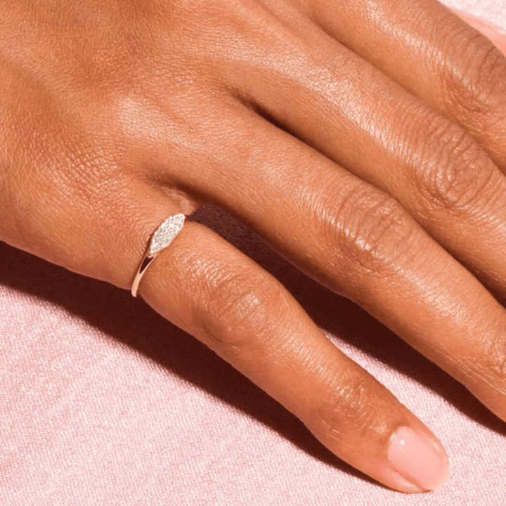 Marie | Zirkon Gold Ring
