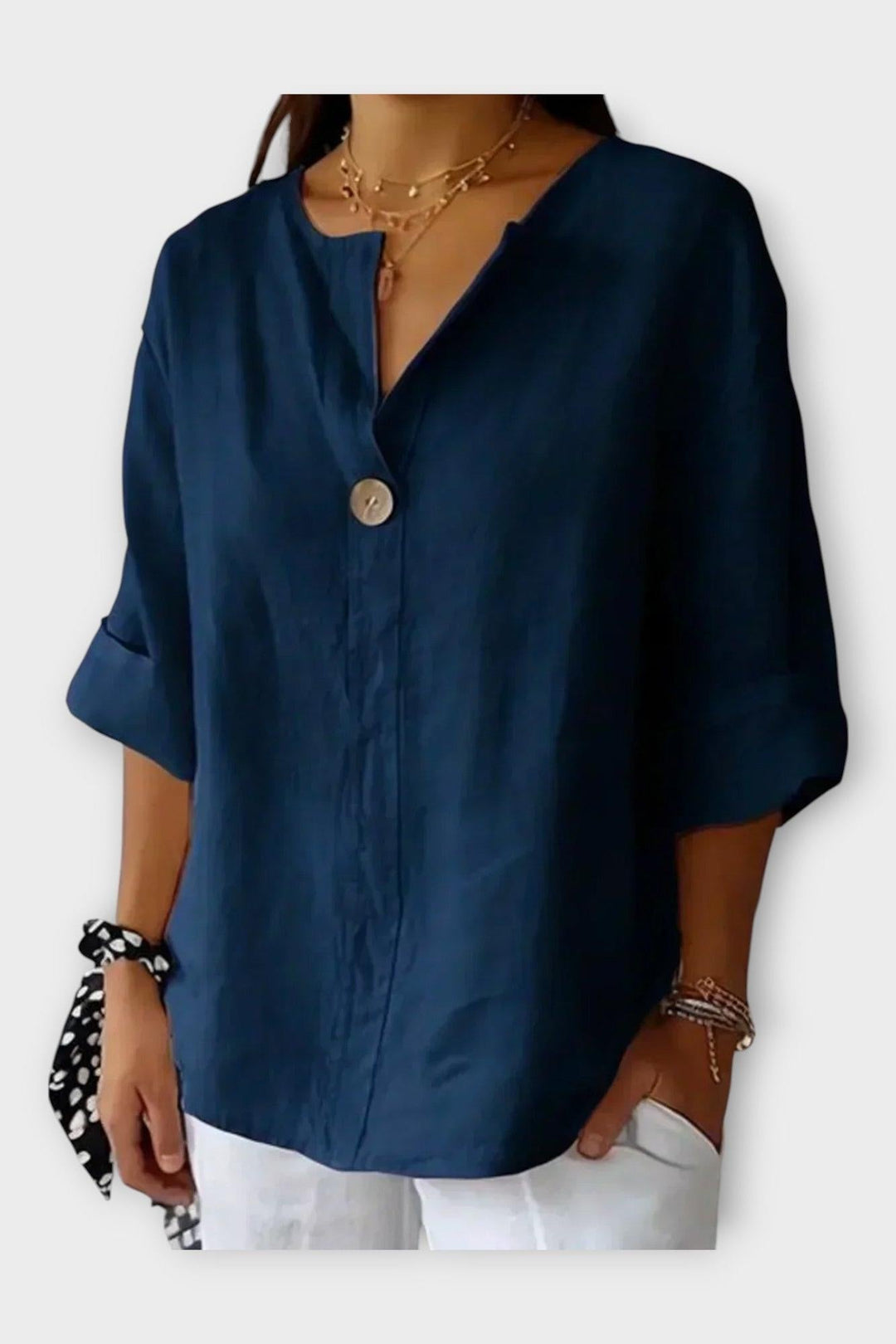 Marie | V-Neck Blouse