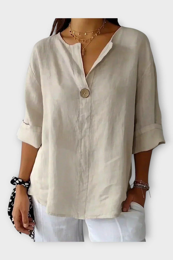 Marie | V-Neck Blouse