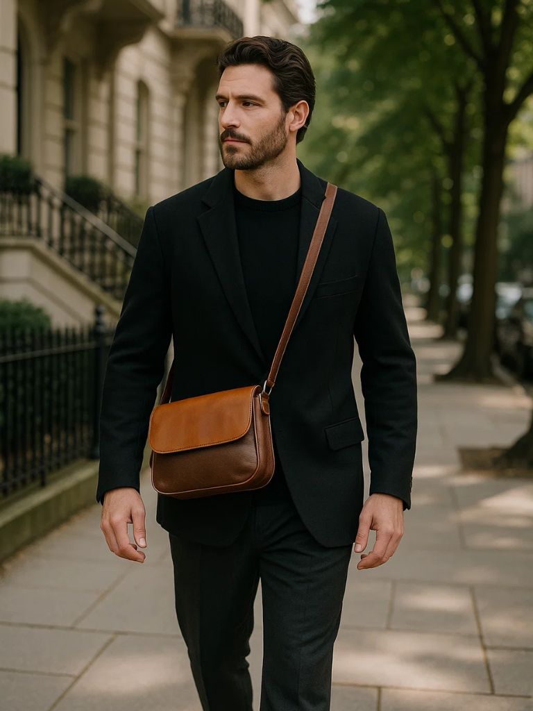 Martin™ | Milan Leather Shoulder Bag